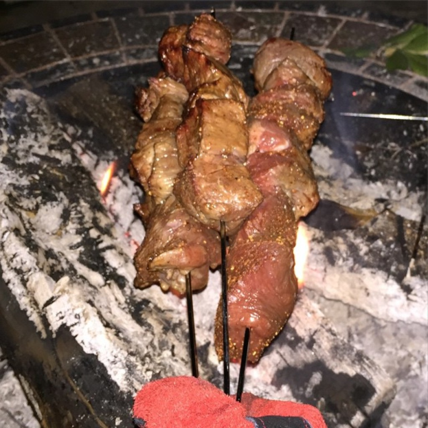 Nahaufnahme eines Lebensmittels.