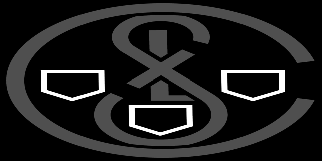 Schwarzes und weißes Logo des Real Madrid Football Club mit einem weißen Anker in einem schwarzen Kreis mit weißer Umrandung und dem Text 'Real Madrid' darunter.