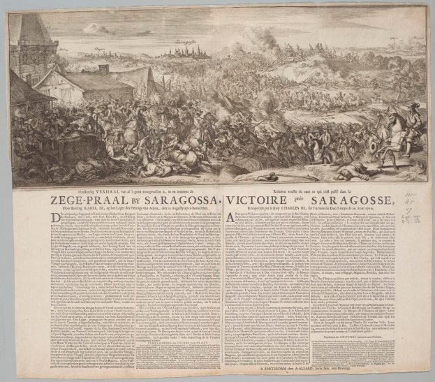 Eine alte Zeitung mit einer Zeichnung einer Menge von Menschen in einer lebhaften Diskussion, begleitet von Text und Bildern.