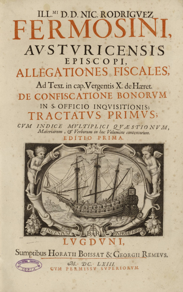 Altes Buchcover mit einem vintage-Schiff mit wehenden Segeln auf dem Wasser, Text in klassischer Schriftart, gedämpfte Farben.